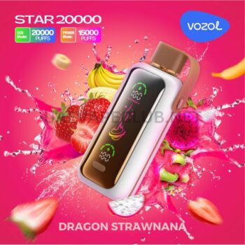 Vozol Star 20000 Puffs Disposable Vape Nicotine 5% Capacity Vozol Star 20000 Puffs Disposable Vape Rechargeable 20ml E-liquid Screen Power Display Dual Mesh Coil Buy Best Online Vape Shop In Dubai Uaevapeclub.net