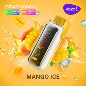 Vozol Star 20000 Puffs Disposable Vape Nicotine 5% Capacity Vozol Star 20000 Puffs Disposable Vape Rechargeable 20ml E-liquid Screen Power Display Dual Mesh Coil Buy Best Online Vape Shop In Dubai Uaevapeclub.net