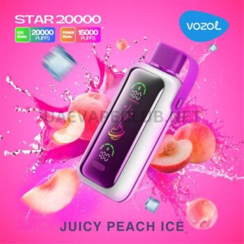 Vozol Star 20000 Puffs Disposable Vape Nicotine 5% Capacity Vozol Star 20000 Puffs Disposable Vape Rechargeable 20ml E-liquid Screen Power Display Dual Mesh Coil Buy Best Online Vape Shop In Dubai Uaevapeclub.net