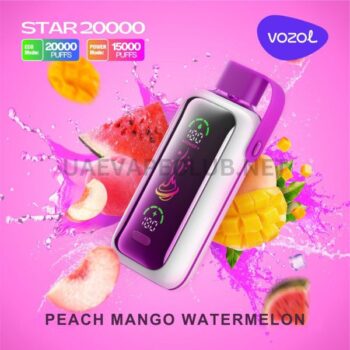 Vozol Star 20000 Puffs Disposable Vape Nicotine 5% Capacity Vozol Star 20000 Puffs Disposable Vape Rechargeable 20ml E-liquid Screen Power Display Dual Mesh Coil Buy Best Online Vape Shop In Dubai Uaevapeclub.net