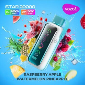 Vozol Star 20000 Puffs Disposable Vape Nicotine 5% Capacity Vozol Star 20000 Puffs Disposable Vape Rechargeable 20ml E-liquid Screen Power Display Dual Mesh Coil Buy Best Online Vape Shop In Dubai Uaevapeclub.net