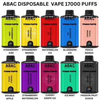 ABAC Disposable Vape 17000 Puffs Disposable Vape