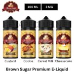 Brown Sugar Premium E Liquid 3Mg 100Ml