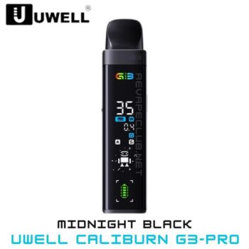 Best Vape Kits Uwell Caliburn G3 Pro Device CALIBURN G3 Pod System Refillable 2ml Pod Caliburn G3 0.4 Ohm Coil Caliburn G3 0.9 Ohm Coil USB-C Cable Buy Best Online Vape Shop In Dubai Aevapeclub.net