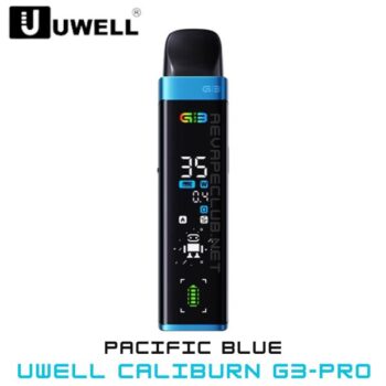 Best Vape Kits Uwell Caliburn G3 Pro Device CALIBURN G3 Pod System Refillable 2ml Pod Caliburn G3 0.4 Ohm Coil Caliburn G3 0.9 Ohm Coil USB-C Cable Buy Best Online Vape Shop In Dubai Aevapeclub.net