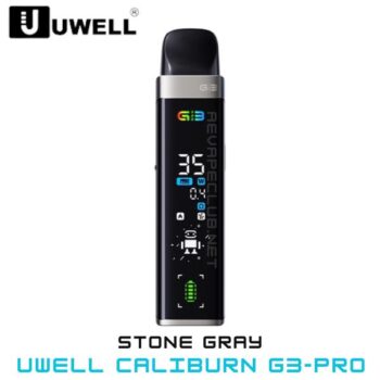 Best Vape Kits Uwell Caliburn G3 Pro Device CALIBURN G3 Pod System Refillable 2ml Pod Caliburn G3 0.4 Ohm Coil Caliburn G3 0.9 Ohm Coil USB-C Cable Buy Best Online Vape Shop In Dubai Aevapeclub.net