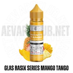 Mango Tango By Glas Basix Series 60Ml Is A Tropical Features Mango And A Touch Of Juicy Pineapple With An Note Of Blackcurrant That The Experience It’s You Love Buy Best Online Vape Shop In Dubai Aevapeclub.net