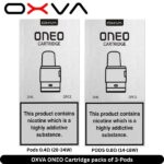 OXVA ONEO Cartridge packs of 3-Pods