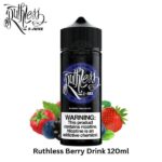 The Ruthless Berry Drink 120ml thrives on its berry essence. Strawberries, blueberries, and raspberries blend for a lush Ruthless berry drink flavours taste. Buy Best Online Vape Shop In Dubai Aevapeclub.net