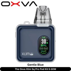 The Oxva Xlim Sq Pro Pod Kit 5-30W Gentle Blue