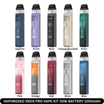 VAPORESSO XROS PRO VAPE KIT 30W BATTERY 1200mAh