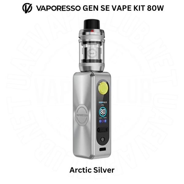 Vaporesso Gen SE Kit 80W Arctic Silver Vape In Dubai Online Shop