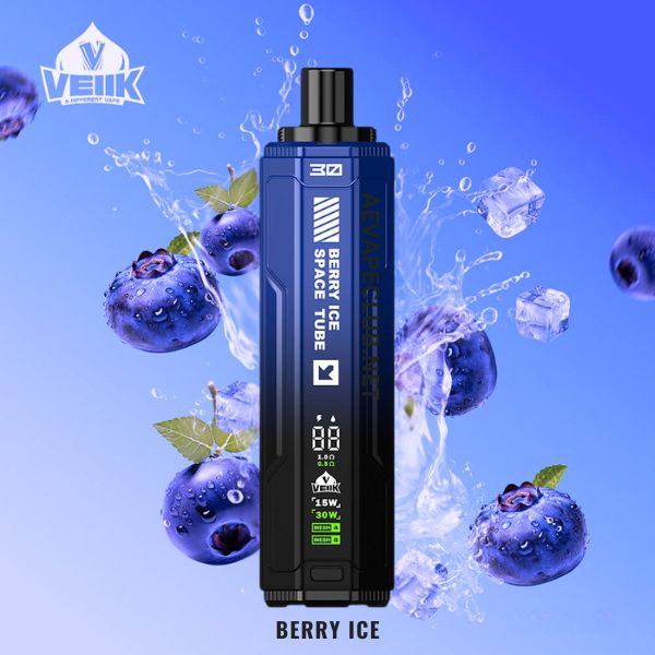 Vellk Space Tube Flavors 20000Puffs Berry Ice