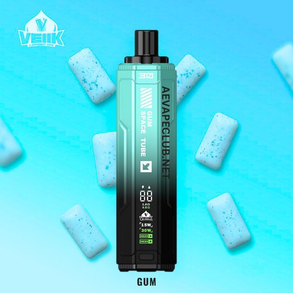 Vellk Space Tube Flavors 20000Puffs Gum 