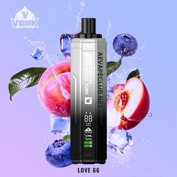 Vellk Space Tube Flavors 20000Puffs Love 66