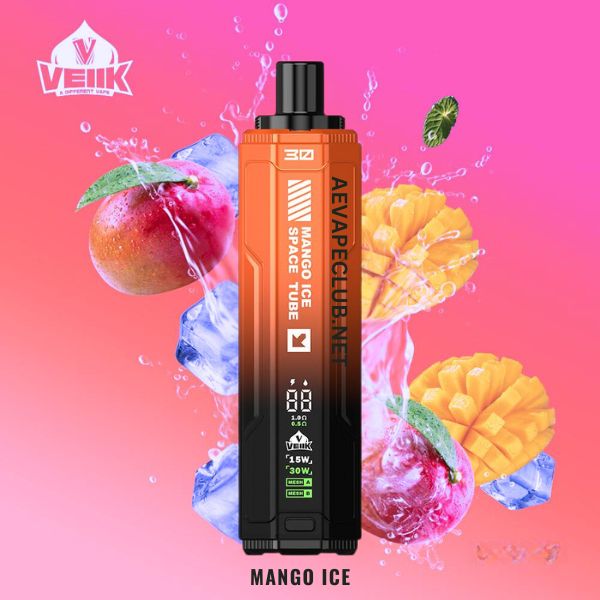 Vellk Space Tube Flavors 20000Puffs Mango Ice 