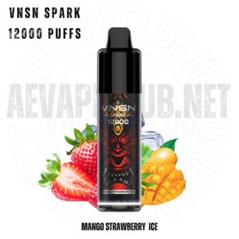 Vnsn Spark 12000 Puffs Disposable Mango Strawberry Ice