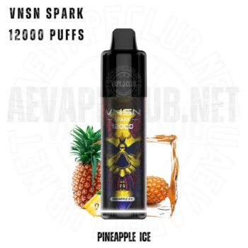 Vnsn Spark 12000 Puffs Disposable Pineapple Ice