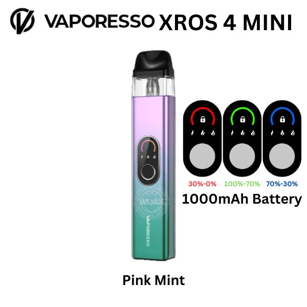 XROS 4 Flavor Blast That Lasts Vaporesso Vape Kits