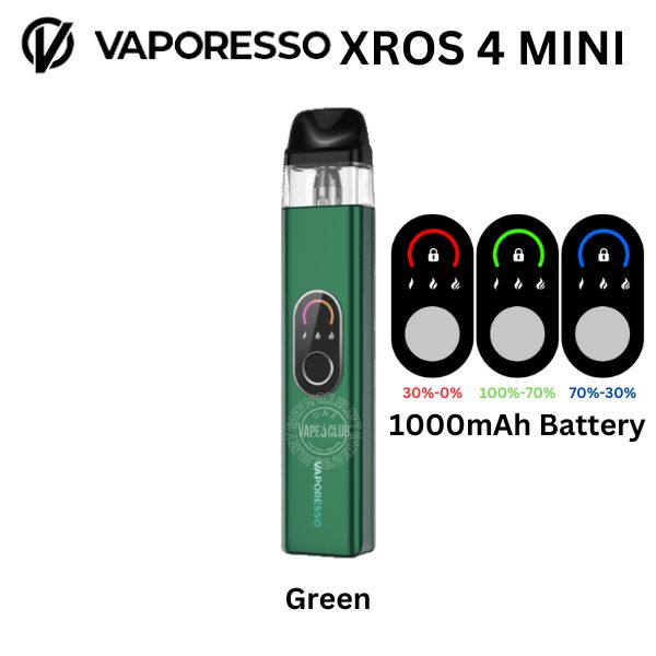 XROS 4 Flavor Blast That Lasts Vaporesso Vape Kits