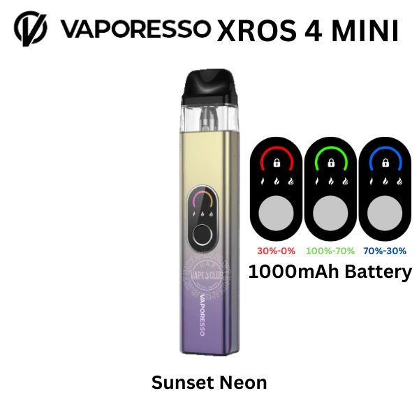 XROS 4 Flavor Blast That Lasts Vaporesso Vape Kits