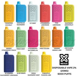 Best Disposable Pod Salt Nexus 6000 Puffs Vape In Uae Online Shop In Dubai Aevapeclub.net