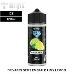 Best Dr Vapes Gems Emerald Limy Lemon Buy With Ice 120Ml All Dubai Flavors Best In Dubai Online Vape Shop Aevapeclub.net