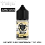 Buy Dr Vapes Black Custard Salt Nic 30Ml Best E-JUICE Flavors In Dubai Online Vape Shop Aevapeclub.net