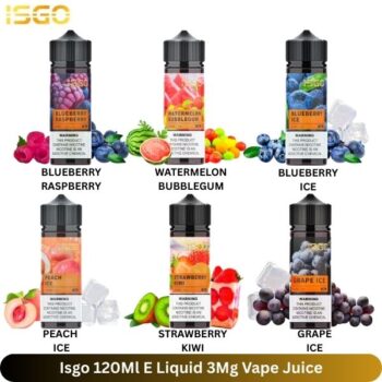 Buy Isgo 120Ml E Liquid 3Mg Vape Juice Best In Dubai]