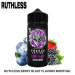 Buy Ruthless Berry Blast Flavors Menthol 100ML Bet In Dubai Online Vape Shop Aevapeclub.net