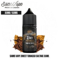 Buy Sams Vape Sweet Tobacco Saltnic 30ml Best Online In Uae Aevapeclub.net