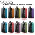 Buy Voom Burst 15000 Puffs Flavors Best Disposable Vape Now Online Shop In Dubai Aevapeclub.net