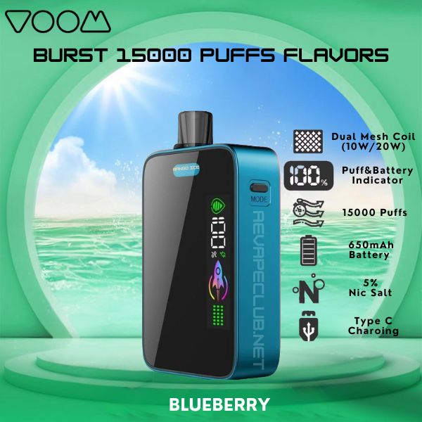 Voom Burst 15000 Puffs Flavors