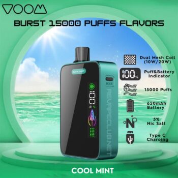 Buy Voom Burst 15000 Puffs Flavors Best Disposable Vape Now Online Shop In Dubai Aevapeclub.net