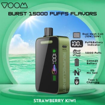 Buy Voom Burst 15000 Puffs Flavors Best Disposable Vape Now Online Shop In Dubai Aevapeclub.net