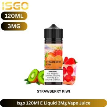 Isgo 120Ml E Liquid 3Mg Vape Juice Strawberry Kiwi