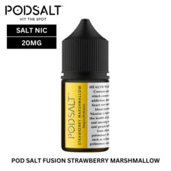 Pod Salt Strawberry Marshmallow Man 3 Salt Nic E-Liquid 20Mg Best Flavors In Dubai Online Vape Shop Aevapeclub.net