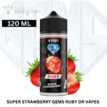 Super Strawberry Gems Ruby Dr Vapes With Ice 120Ml E-Liquid Best Flavors In Dubai Online Vape Shop Aevapeclub.net