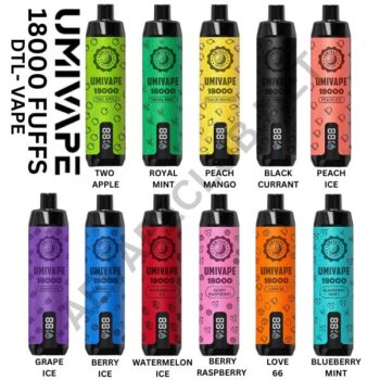 Umivape U Bar 18000 Puffs Best Disposable Vape