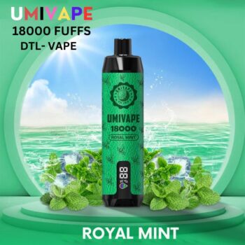 Umivape U Bar 18000 Puffs Royal Mint