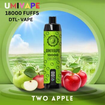 Umivape U Bar 18000 Puffs Two Apple