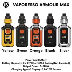 Vaporesso Armour Max Kit 200W Best Vape Device In Dubai Now Best Vape Device In Dubai Aevapeclub.net