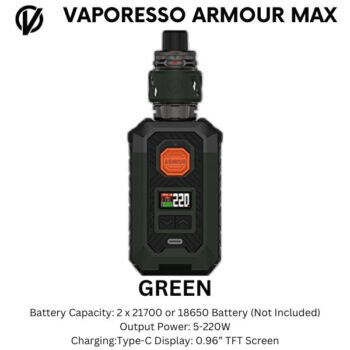 Vaporesso Armour Max Kit 200W Best Vape Device In Dubai Now Best Vape Device In Dubai Aevapeclub.net