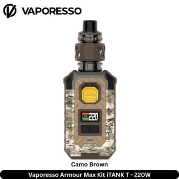 Vaporesso Armour Max Kit Camo Brown iTANK T - 220W