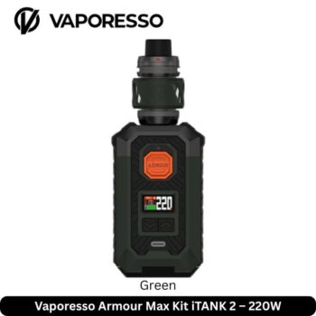 Vaporesso Armour Max Kit iTANK Green 2 – 220W
