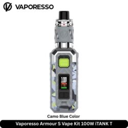 Vaporesso Armour S Vape Kit 100W iTANK T Camo Blue