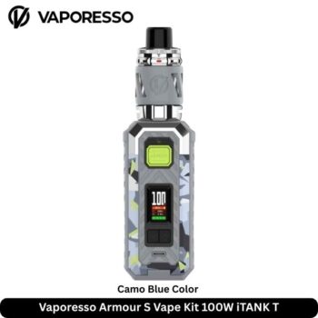 Vaporesso Armour S Vape Kit 100W iTANK T Camo Blue