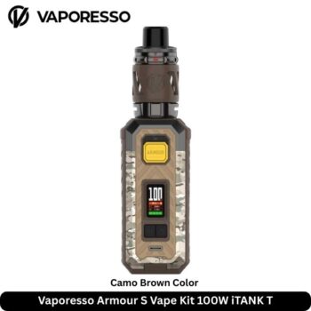 Vaporesso Armour S Vape Kit 100W iTANK T Camo Brown