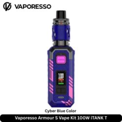 Vaporesso Armour S Vape Kit 100W iTANK T Cyber Blue