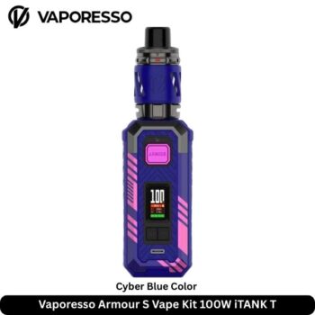 Vaporesso Armour S Vape Kit 100W iTANK T Cyber Blue